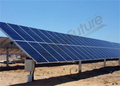 China Horizontal 1MW 1 Axis Solar PV Tracker 18m/S Slew Drive for sale