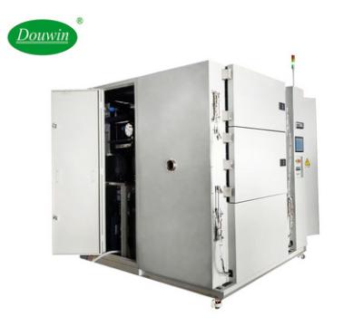 China Energy Saving 3 Zones Thermal Shock Test Chamber Cold Hot Normal Temperature Cycling for sale