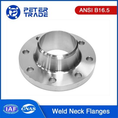 China ANSI/ASME B16.5 Carbon Steel Weld Neck Flanges Class 400LB WNRF A105 Raised Face RF FF for sale