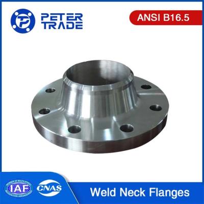 China ANSI/ASME B16.5 A105 High Pressure Welding Forged Carbon Steel Weld Neck Flanges Class 600LB RF FF for sale