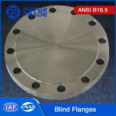 China ANSI B16.5 A105 SS 304 316 Carbon Steel and Stainless Steel Blind Flanges Class 2500LB BLRF in High Pressure Environment for sale