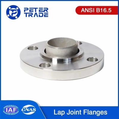 China ASME B16.5 Carbon Steel Lap Joint Flanges LJRF Class 150LB For Power Generation Facilities for sale