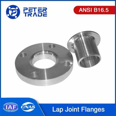 China ANSI B16.5 Carbon Steel/Stainless Steel ASTM A182 F304/304L F316/316L Lap Joint Flange 400LB For Chemical Plants for sale