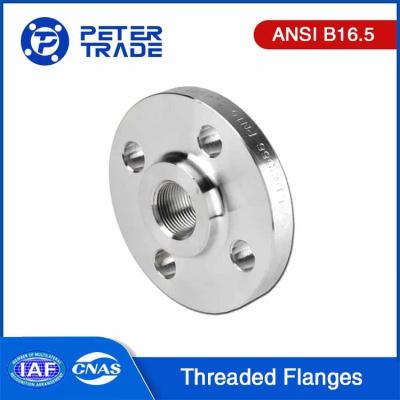 China ASME B16.5 Class 600LB Stainless Steel Threaded Flanges Raised Face THRF 1/2'' To 24''Inch for Oil and Gas Industry for sale