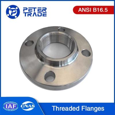 China ASME B16.5 Stainless Steel SS304 316 321/ Carbon Steel A105 Threaded Flange THRF Class 900 in High Pressure Applications for sale
