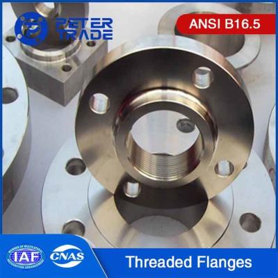 China SS304 316L Stainless Steel Threaded Flanges ASME B16.5 Raised Face High Pressure Class 1500LB  1/2'' To 24'' Inch for sale