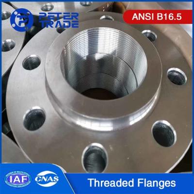 China ASME B16.5 SS304 SS316 Customized Stainless Steel Threaded Flanges Raised Face Class 2500 For Industrial Applications for sale
