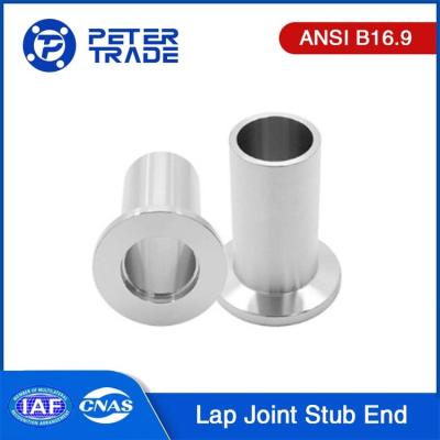 China ASME B16.9 Stainless Steel Lap Joint Stub Ends Fittings SCH40 SCH80  to Industrial Pipe Systems for sale