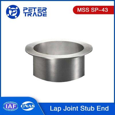 China MSS SP-43 1/2-24 polegadas de aço inoxidável Lap Joint Stub End Short Pattern A403 WP304 304L à venda