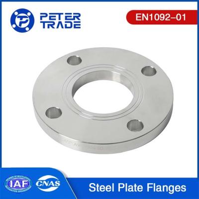 China EN1092-01 Standard TYPE 01 Stainless Steel Plate Flange SS304 SS316L PN 2.5 PLFF Flat Face for sale
