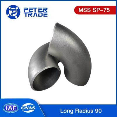 Chine MSS SP-75 Pipe Fitting Coude long rayon 90 degrés Coude WPHY-42 WPHY-46 WPHY-52 à vendre