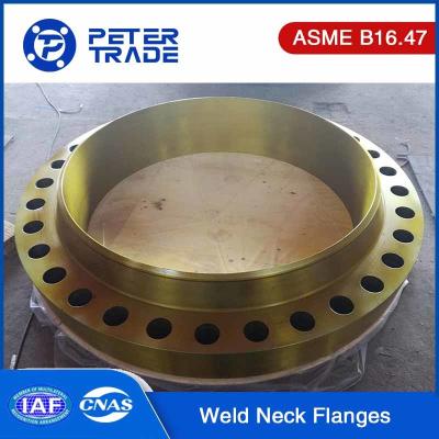 China ANSI B16.47 SERIES B Class 900 Large Size Forged Flanges Carbon Steel Weld Neck Flanges and Blind Flanges RF FF for sale