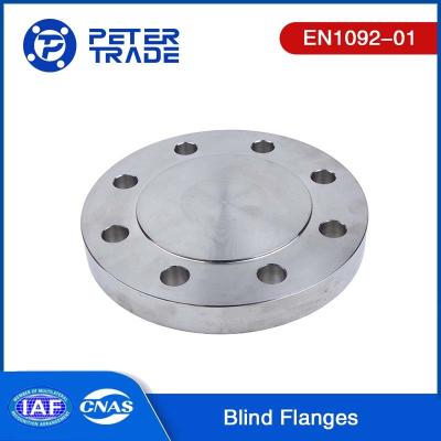 China En1092-01 Carbon Steel Flat Face Blind Flanges PN2.5 BLFF With High Corrosion Resistance in Industrial Pipelines for sale