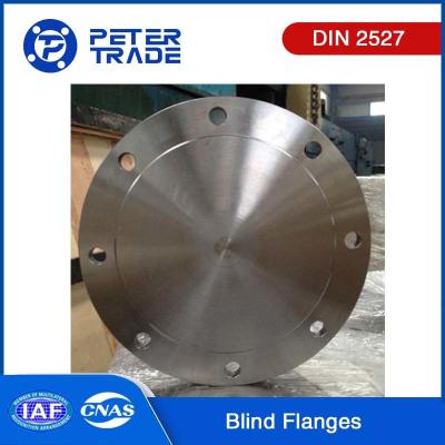 China DIN 2527 PN16 CS Flange Blind Plate Carbon Steel /Stainless Steel Flanges DN 10 - DN 1000 For Industrial Piping Systems for sale