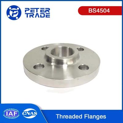 China BS4504 CODE 113 PN6 A105 Q235 A350 A420 SS304 SS316 Threaded Pipe Flange DN 10 - DN 2000 For Chemical Industry for sale