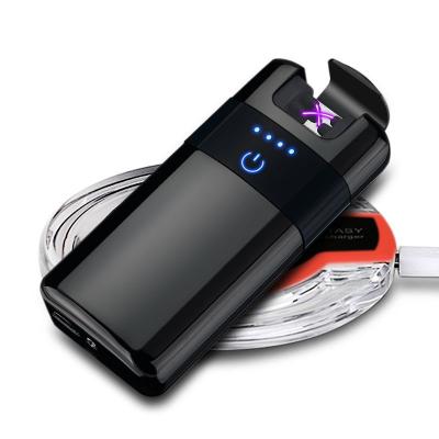 China wireless rechargeable tesla plasma arc pulse lighter for sale