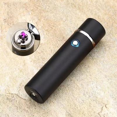 China Electric lighter USB Rechargeable Flame-less Windproof Electronic X lighter Pulse Double Arc Cigarette Lighter cigar arc lighter for sale