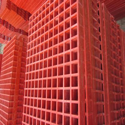 China ISO9001 Blue Plastic Floor Grating Anti Corrosion Frp Material Free Sample for sale