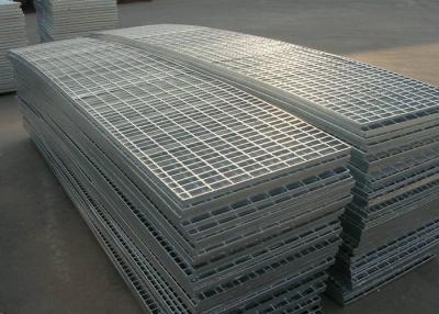 China Anti Slip Galvanized Steel Grating ISO SGS Certificate 100mm Cross Bar Pitch for sale