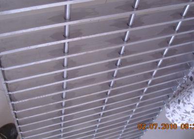 China Plain Bar Stainless Bar Grating , Anti Corrosive Floor Grates Stainless Steel for sale