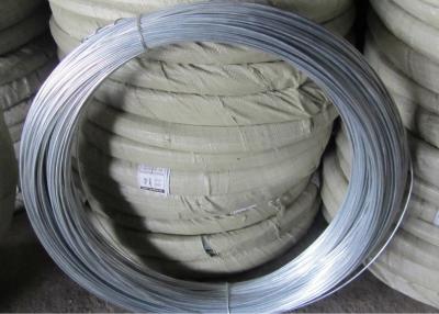 China Q195 Galvanised Iron Wire , Silver Mesh Weaving Galvanized Binding Wire for sale