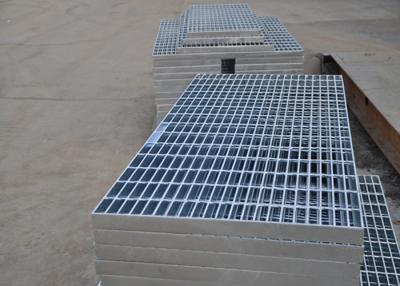 China 32 X 5mm Steel Walkway Grating , Flat Hot Dipped Galvanised Steel Grating for sale