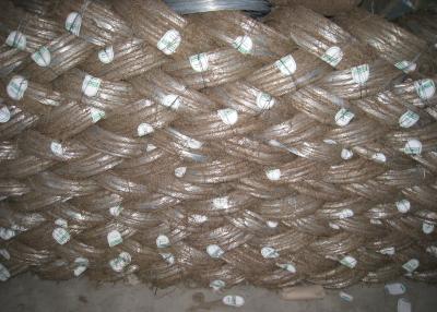 China Low Carbon Galvanized Baling Wire , Electro Hot Dipped 3mm Galvanized Steel Wire for sale
