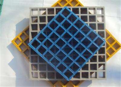 China Frp Colorful Plastic Floor Grating High Strength Chemical Resistant for sale