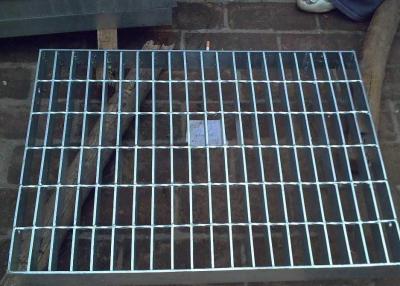 China Galvanized Steel Grating Drain Cover With Angle Frame Urban Road / Square Suit for sale
