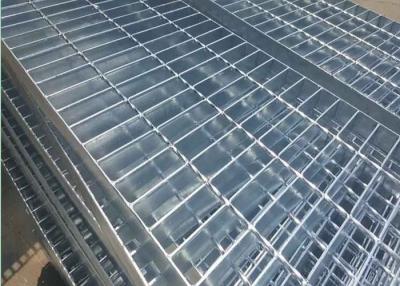China Plain Type Metal Walkway Grating , 25 X 5 / 30 X 3 Galvanized Floor Grating for sale