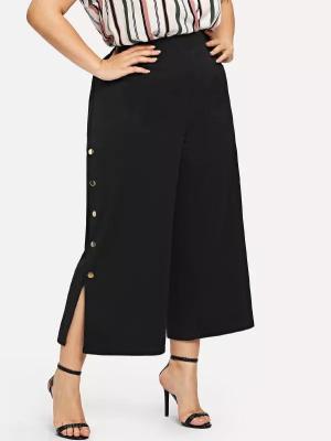 China custom make high quality plain black wholesale track pants for woman for sale