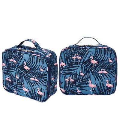China Fashion Polyester Travel Toiletry Bag Travel Women Makeup Cosmetic Bags For Wholesale for sale