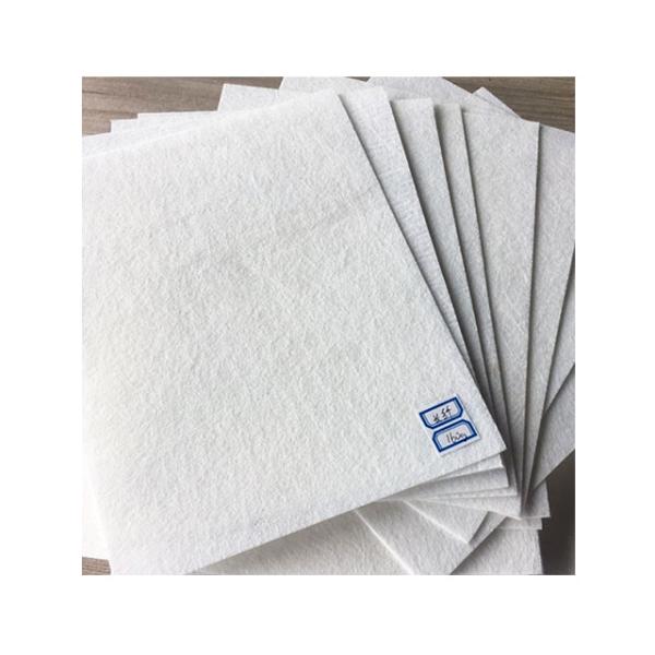 Quality Non Woven Polyester Mat For SBS APP Bitumen Waterproofing Membrane White for sale