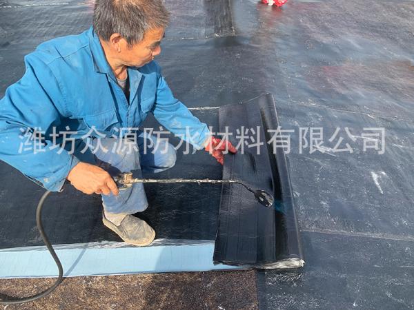 Quality High Tensile Strength Modified Bitumen Waterproof Membrane for Total Roofing for sale