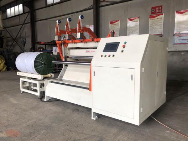 Quality Winding Device Winder Coiler PE Sheet Fabric Carpet Turf Winding Machine for sale