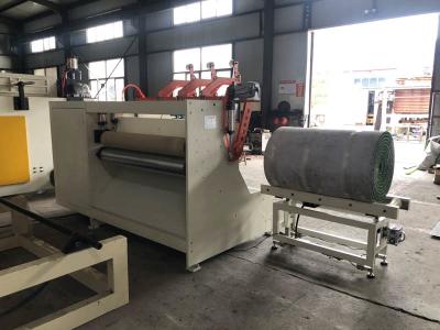 Quality Winding Device Winder Coiler PE Sheet Fabric Carpet Turf Winding Machine for sale