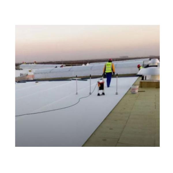 Quality Non Woven Fabric Backing PVC Waterproof Membrane For Flat Roof In Villa for sale