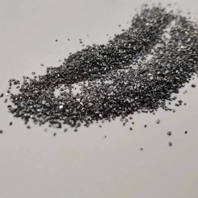 China Fine Heat Conductivity Black Carborundum 98% SIC F36 Desoxidant Nonferrous Metal for sale