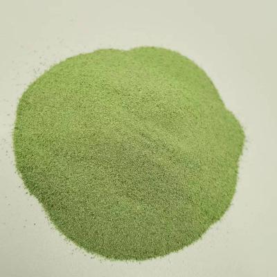 中国 穀物の陶磁器の粉の粒状化99%の緑の粒状化の粉 販売のため
