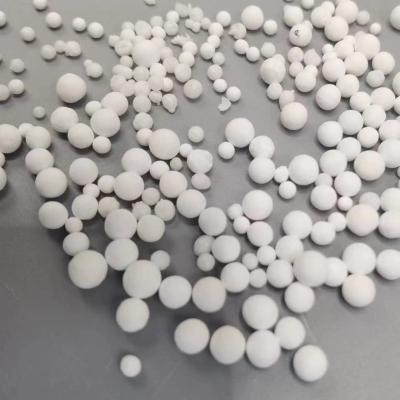 China Hollow Round Ball Alumina Bubble 0.2-1mm Desiccant Catalyst Thermal Insulation Materials for sale