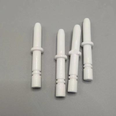 China Gas Ignition Needle 99% White Alumina Ceramic Products AL2O3 White Ceramic Ignition Head for sale