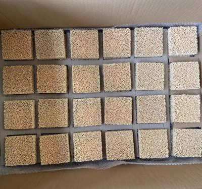China Porous Zirconia Ceramic Foam Filter Air Cleaning High Temperature And Chemical Corrosion Resistance Water Protection for sale