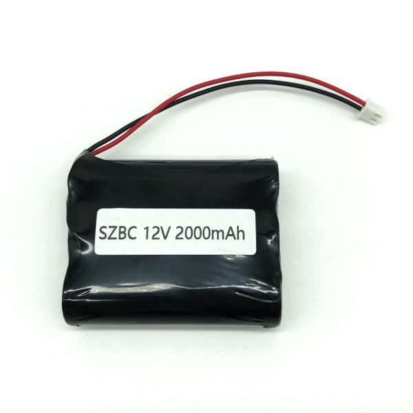 Quality 12V 2000mAh 24Wh 18650 Rechargeable Battery Pack for sale