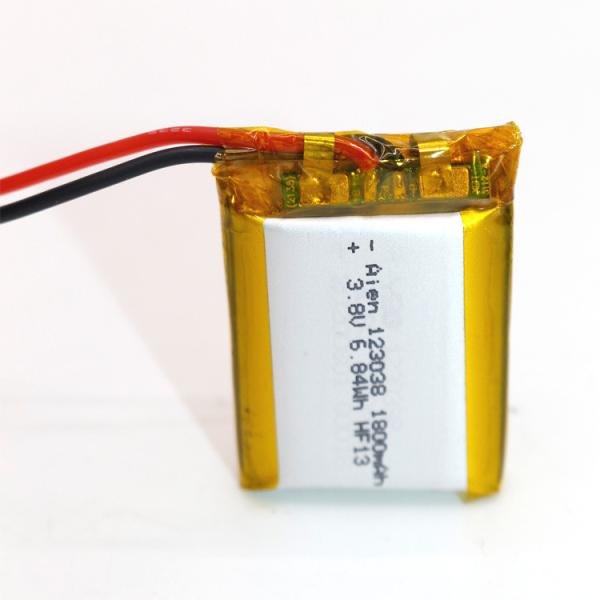 Quality PL123038 6.66Wh 1800mAh 3.7 Volt Battery Pack for sale