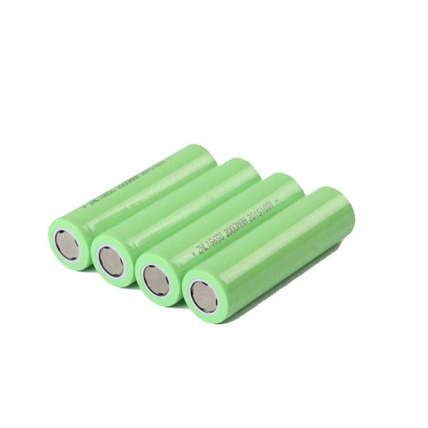 Quality Rechargeable 2000mAh 3.7 V 18650 Lithium Ion Battery for sale