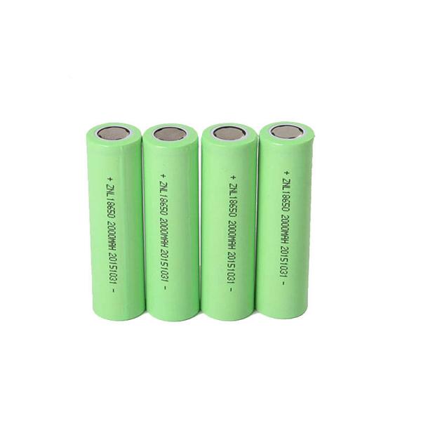 Quality Rechargeable 2000mAh 3.7 V 18650 Lithium Ion Battery for sale