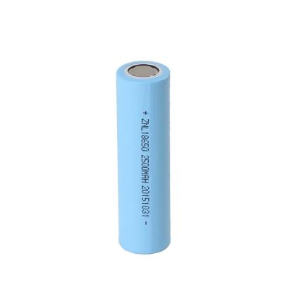 China 2500mAh 3.7V 18650 Rechargeable Lithium Ion Battery for sale