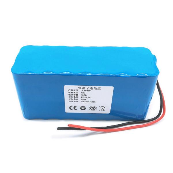 Quality 11.1V 16000mAh 18650 Lithium Rechargeable Battery 1000 Times Cycle for sale