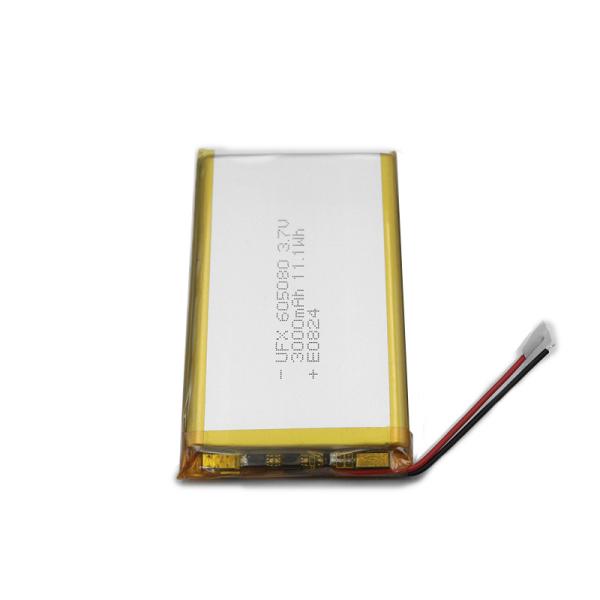 Quality Polymer Battery PL605080 3000mAh 3.7 V Lithium Ion Polymer Battery for sale