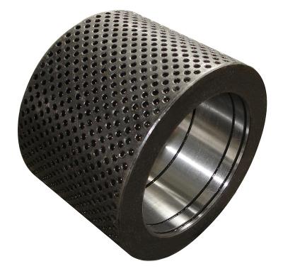 China Ra0.8-1.6 Pellet Mill Roller Shells Honeycomb Round Hole Type for sale